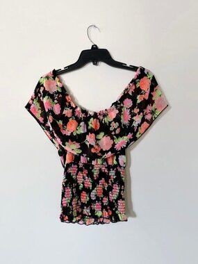 KLAXONS Summer floral top, Lightweight blouse ✿